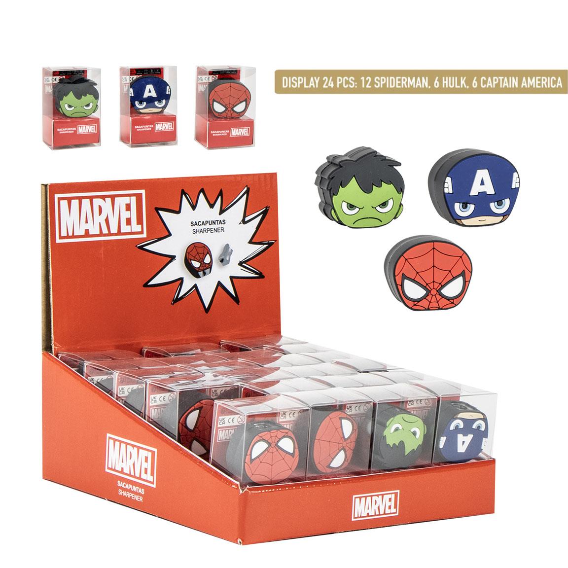 SACAPUNTAS PERSONAJE AVENGERS - Imagen 1