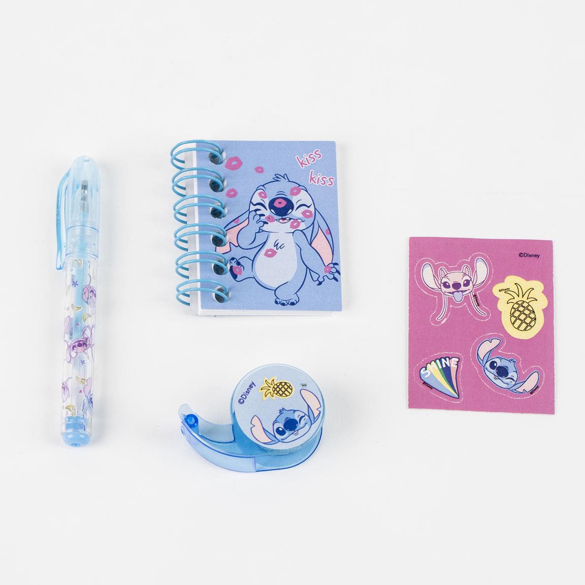 SET DE PAPELERÍA MINIMOCHILA STITCH - Imagen 2