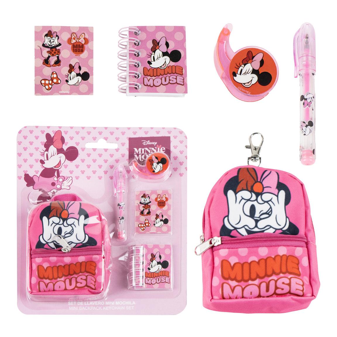 SET DE PAPELERÍA MINIMOCHILA MINNIE - Imagen 1