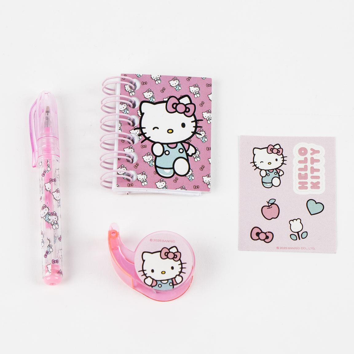SET DE PAPELERÍA MINIMOCHILA HELLO KITTY - Imagen 2