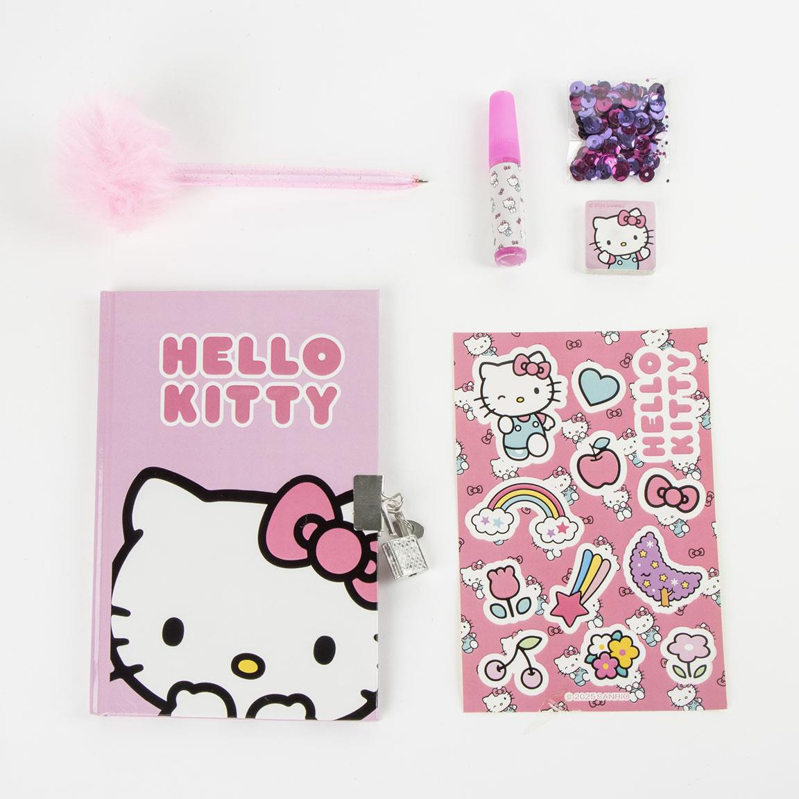DIARIO SET HELLO KITTY - Imagen 2