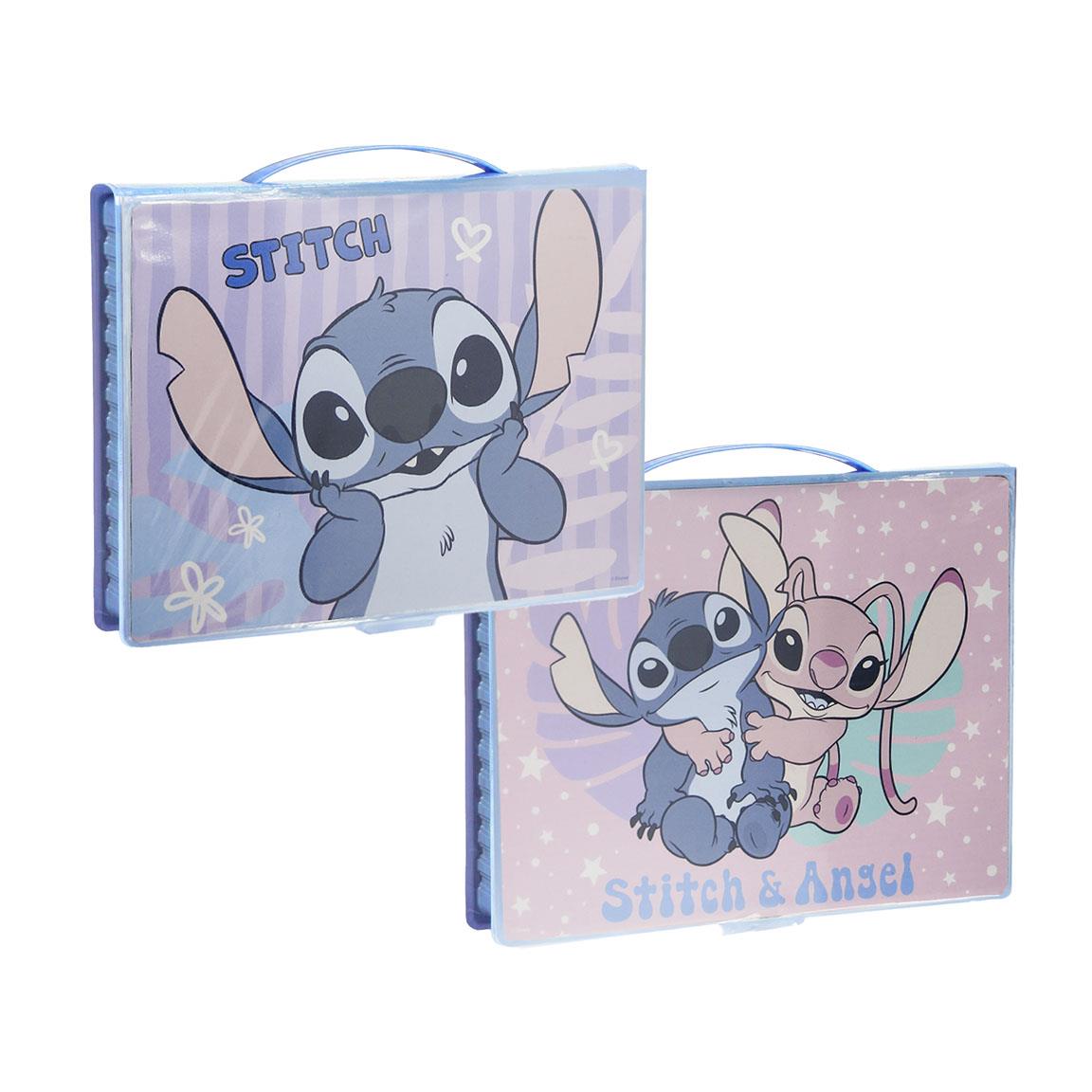 SET PAPELERÍA COLOREABLE CAJA STITCH - Imagen 3