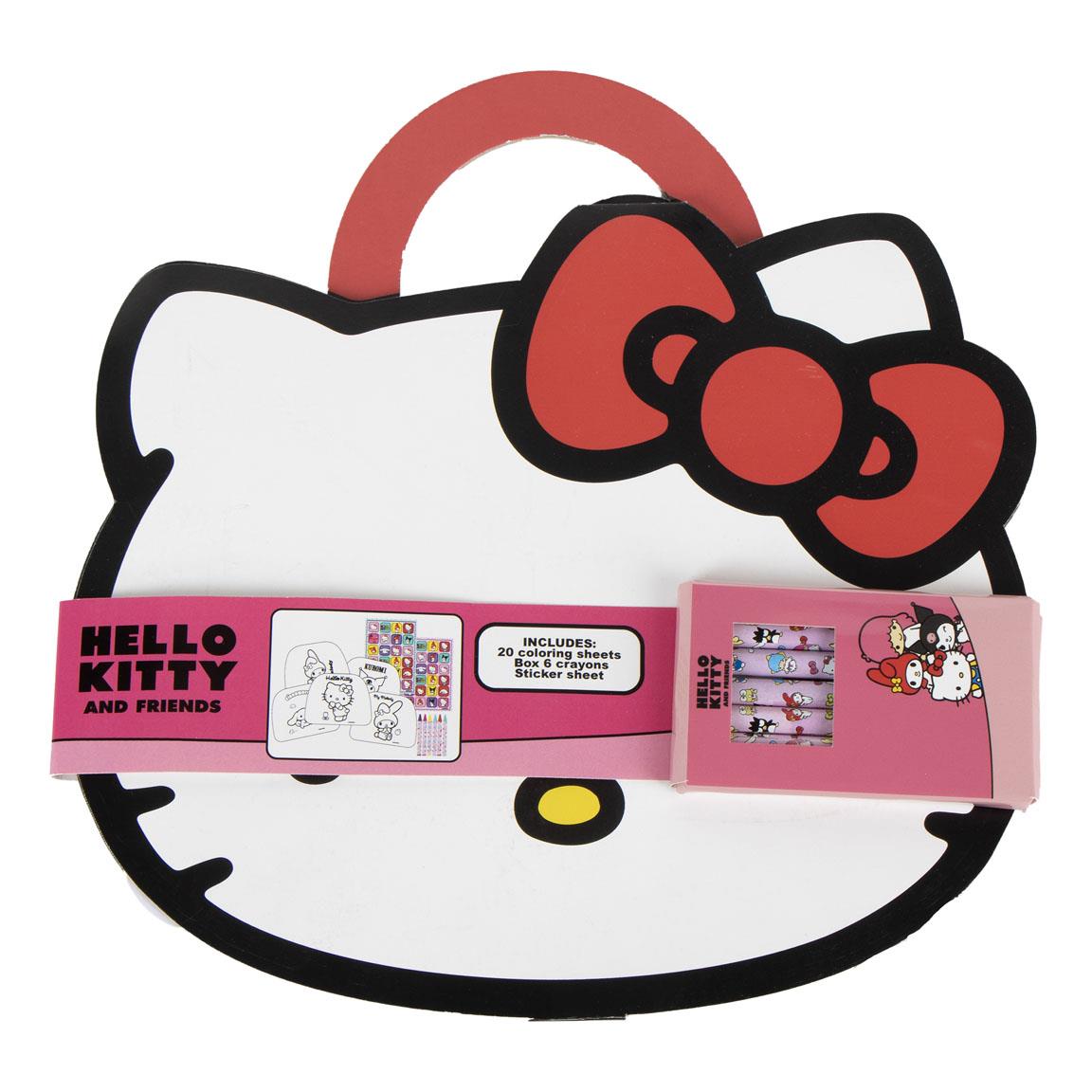 ALBUM ACTIVIDADES COLOREABLE HELLO KITTY - Imagen 1