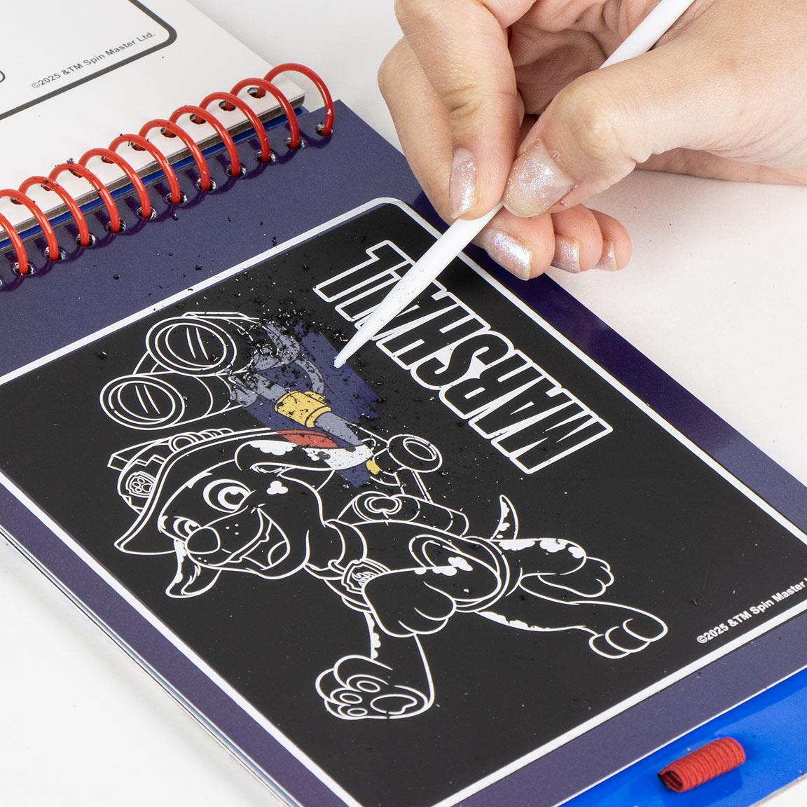 SET DE PAPELERÍA SCRATCH BOOK PAW PATROL - Imagen 3