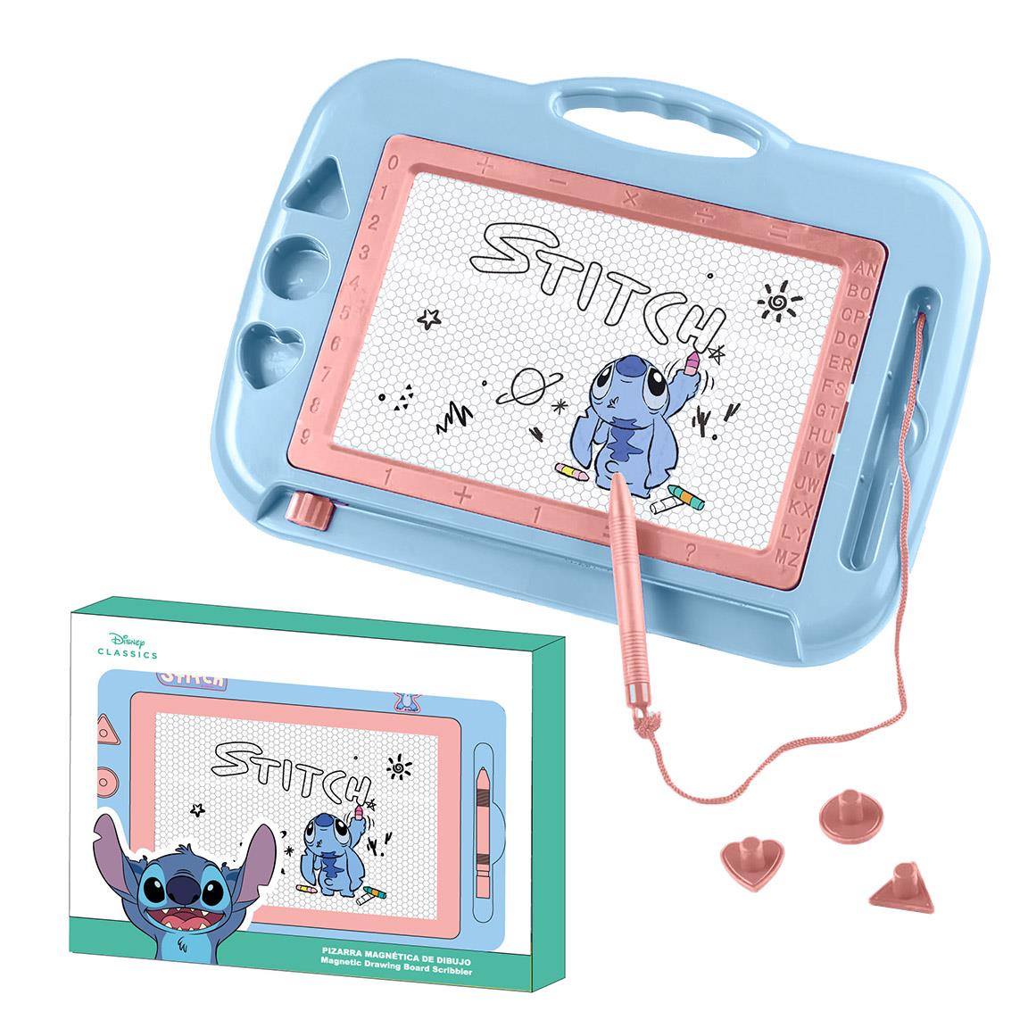 SET DE PAPELERÍA PIZARRA MAGNÉTICA STITCH - Imagen 1