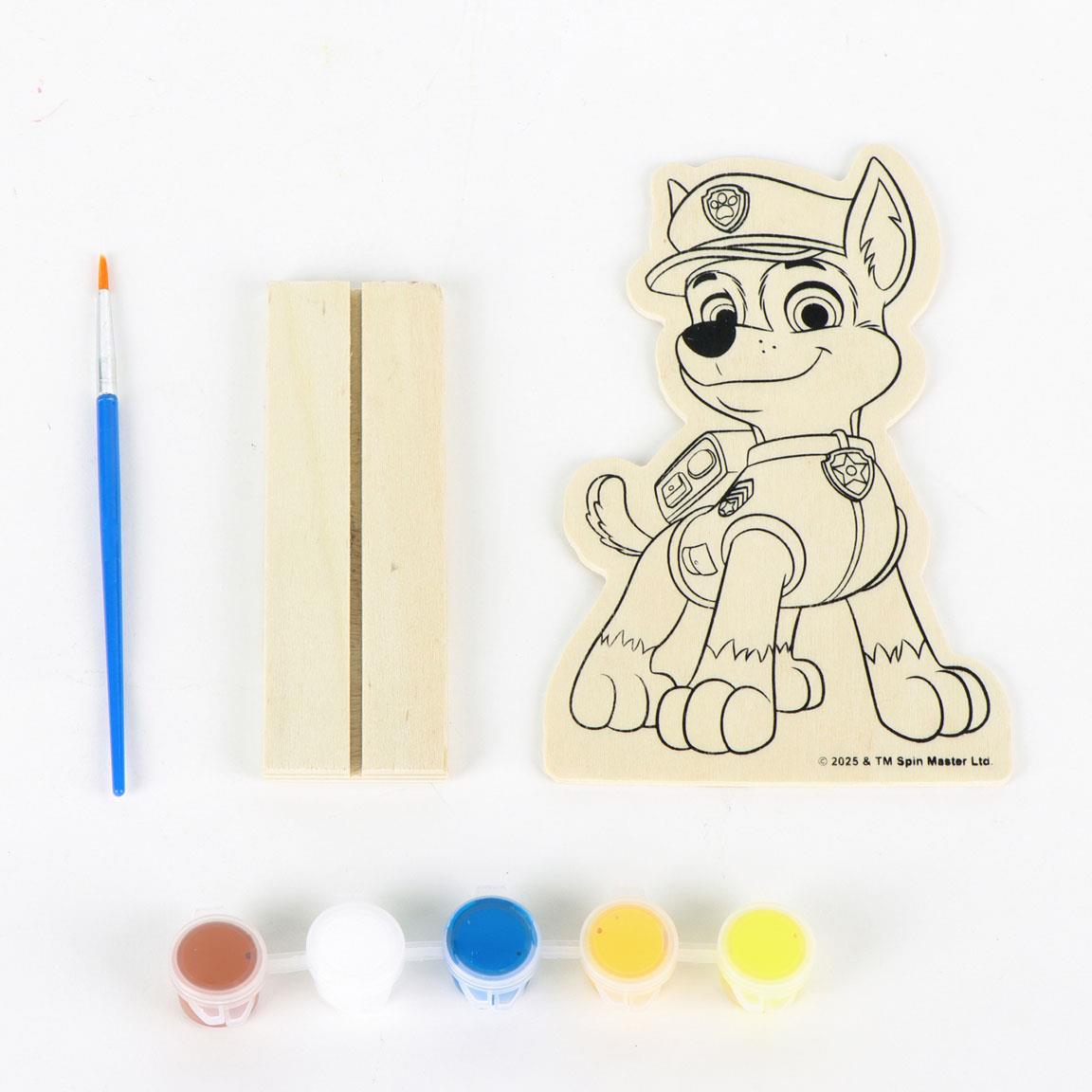 FIGURAS COLOREABLES MADERA PAW PATROL - Imagen 2