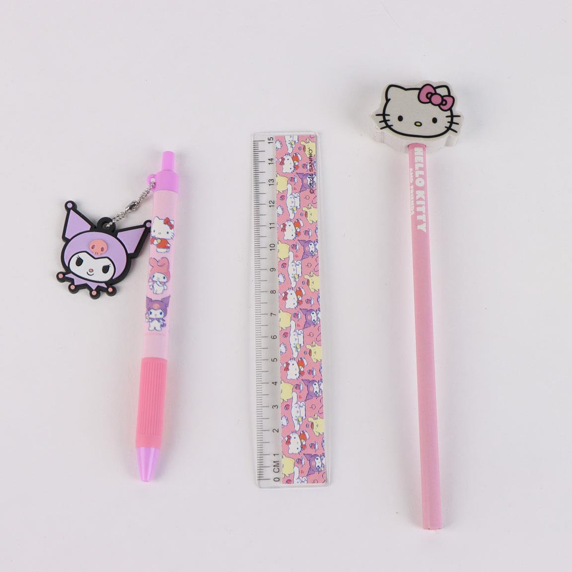 SET DE PAPELERÍA PORTALÁPICES HELLO KITTY - Imagen 2