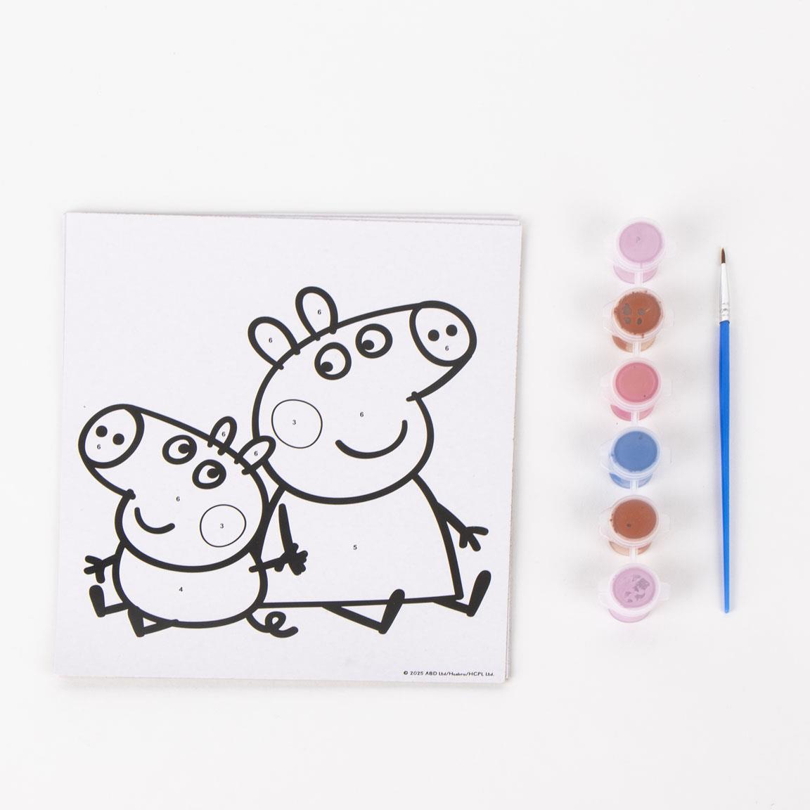SET DE PAPELERÍA COLOREABLE PEPPA PIG - Imagen 2