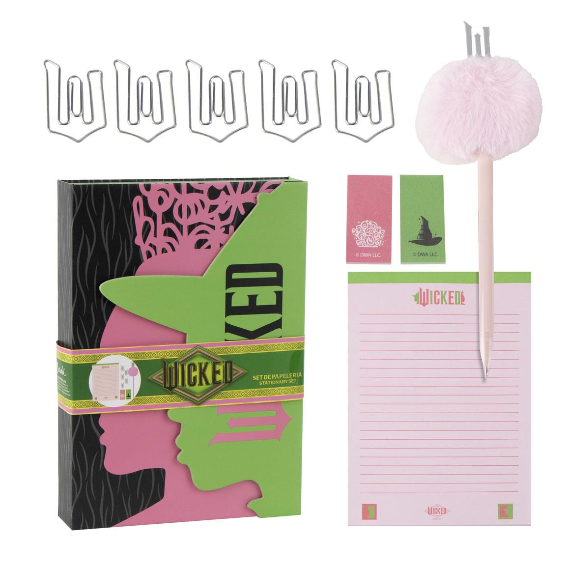 SET DE PAPELERÍA WICKED - Imagen 1