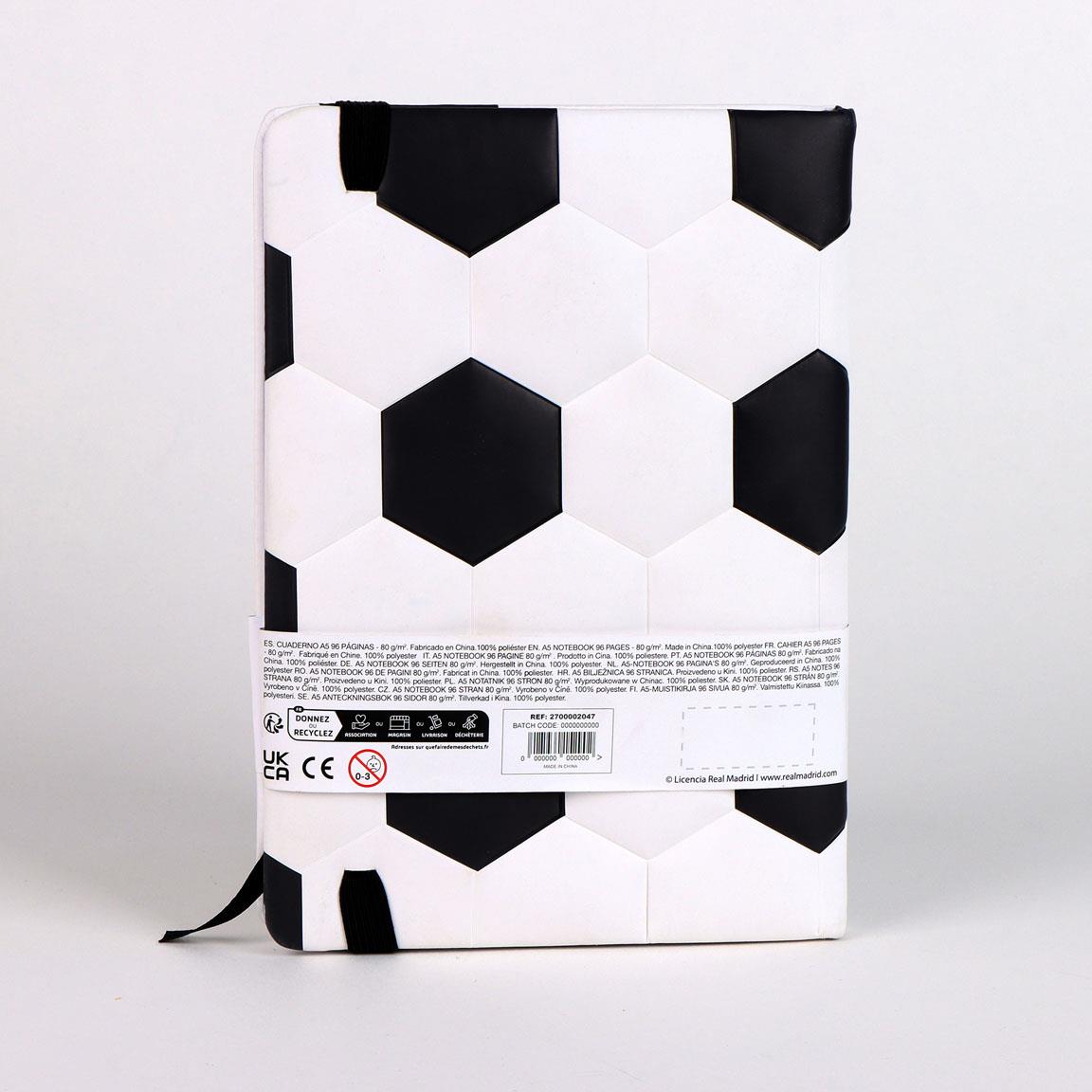 CUADERNO ACOLCHADO REAL MADRID - Imagen 3