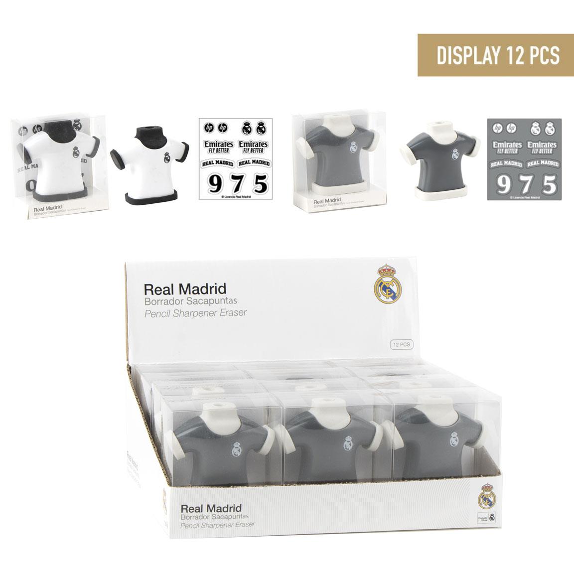 SACAPUNTAS PERSONAJE REAL MADRID - Imagen 1