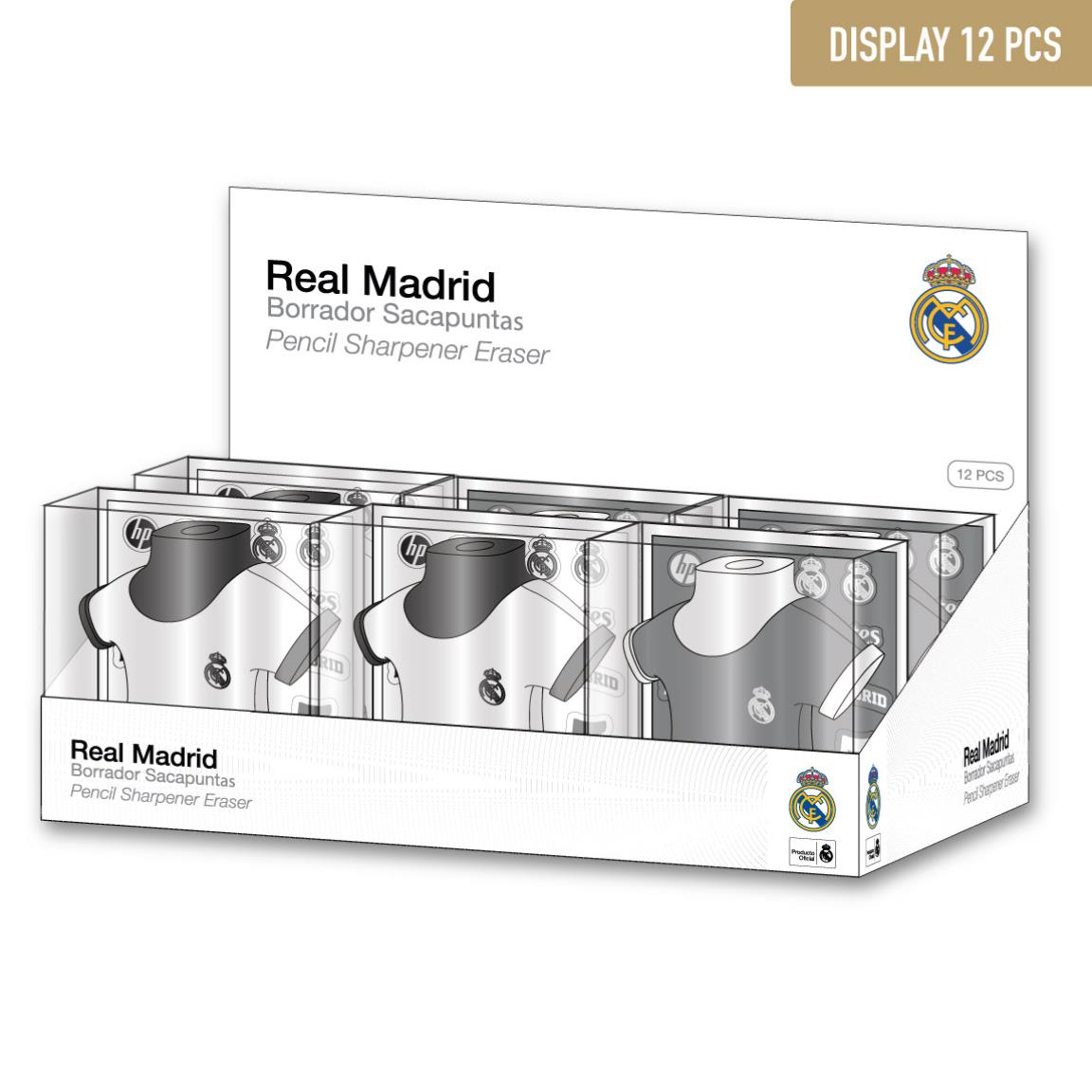 SACAPUNTAS PERSONAJE REAL MADRID - Imagen 2