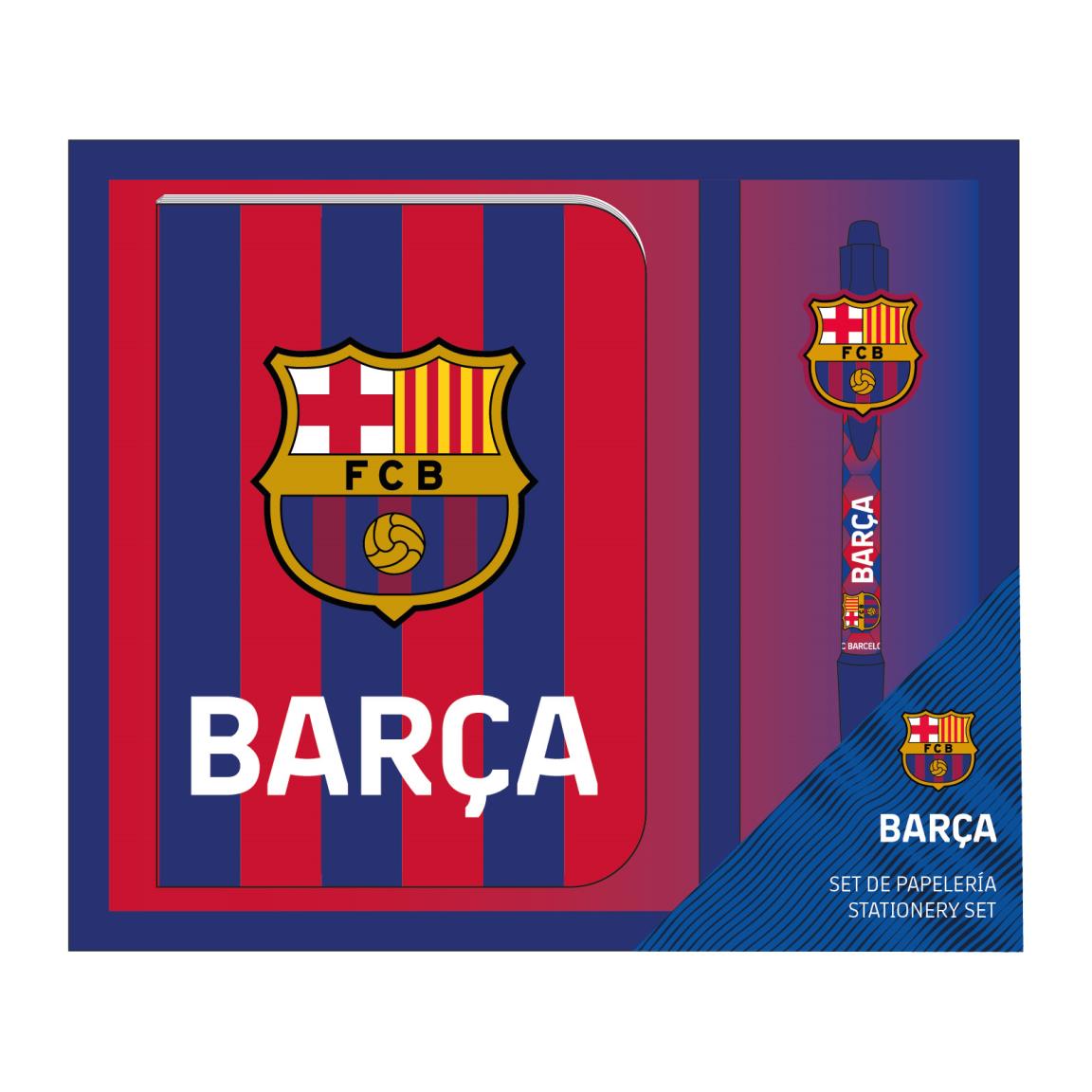 SET DE PAPELERIA FC BARCELONA