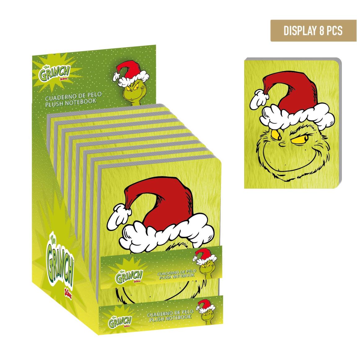 CUADERNO PELUCHE THE GRINCH