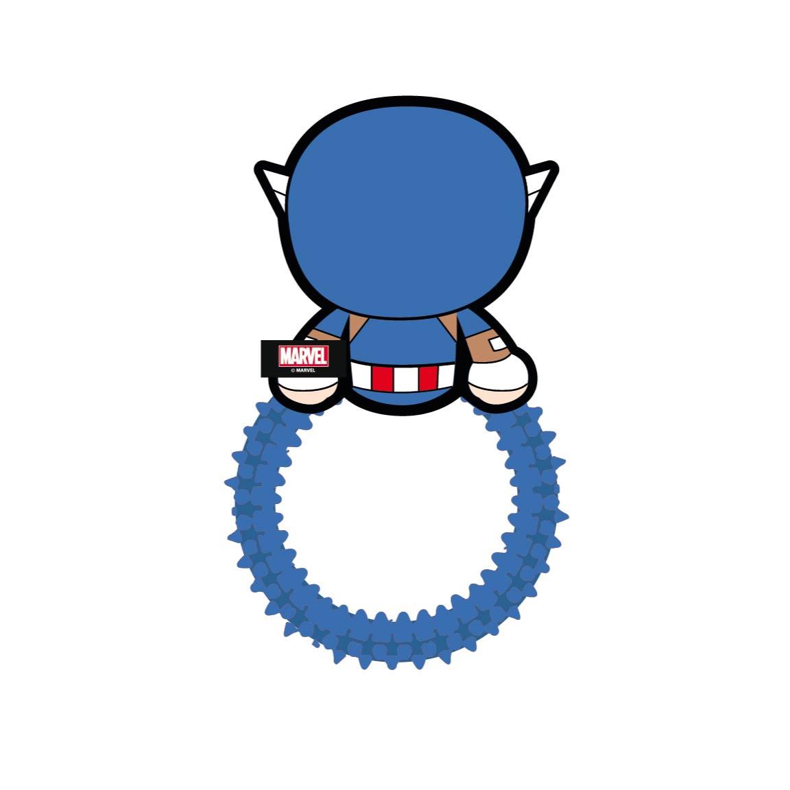 MORDEDOR PARA PERRO TPR AVENGERS CAPITAN AMERICA - Imagen 3
