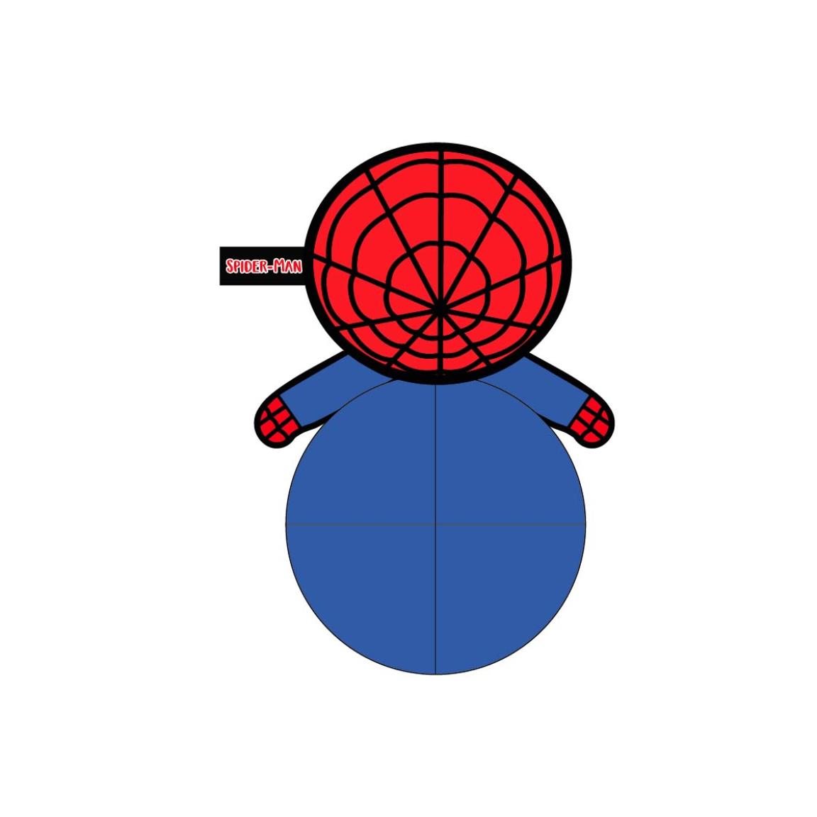 JUGUETE PARA PERRO PELOTA SPIDERMAN - Imagen 2