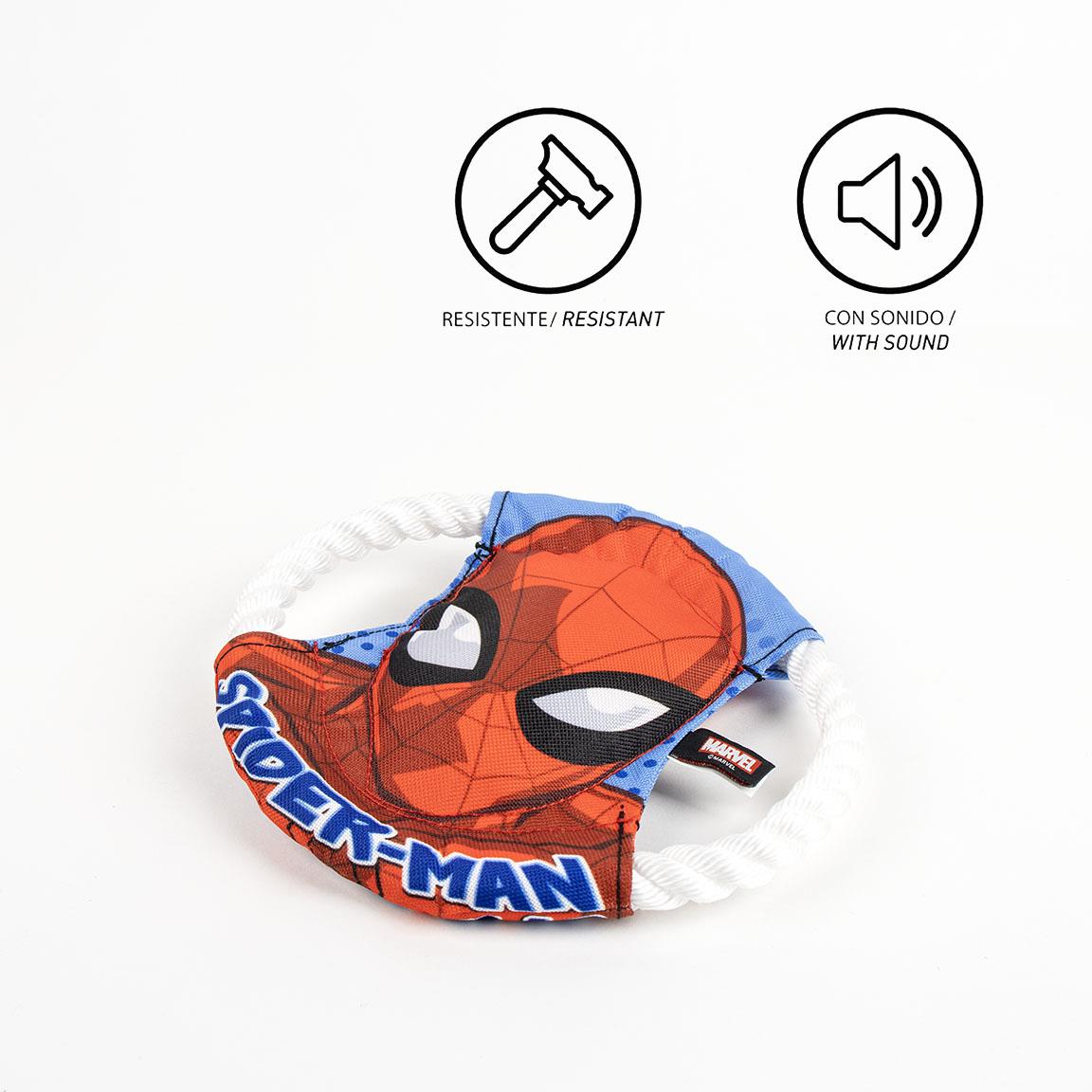 FRISBEE PARA PERRO CUERDA SPIDERMAN - Imagen 3