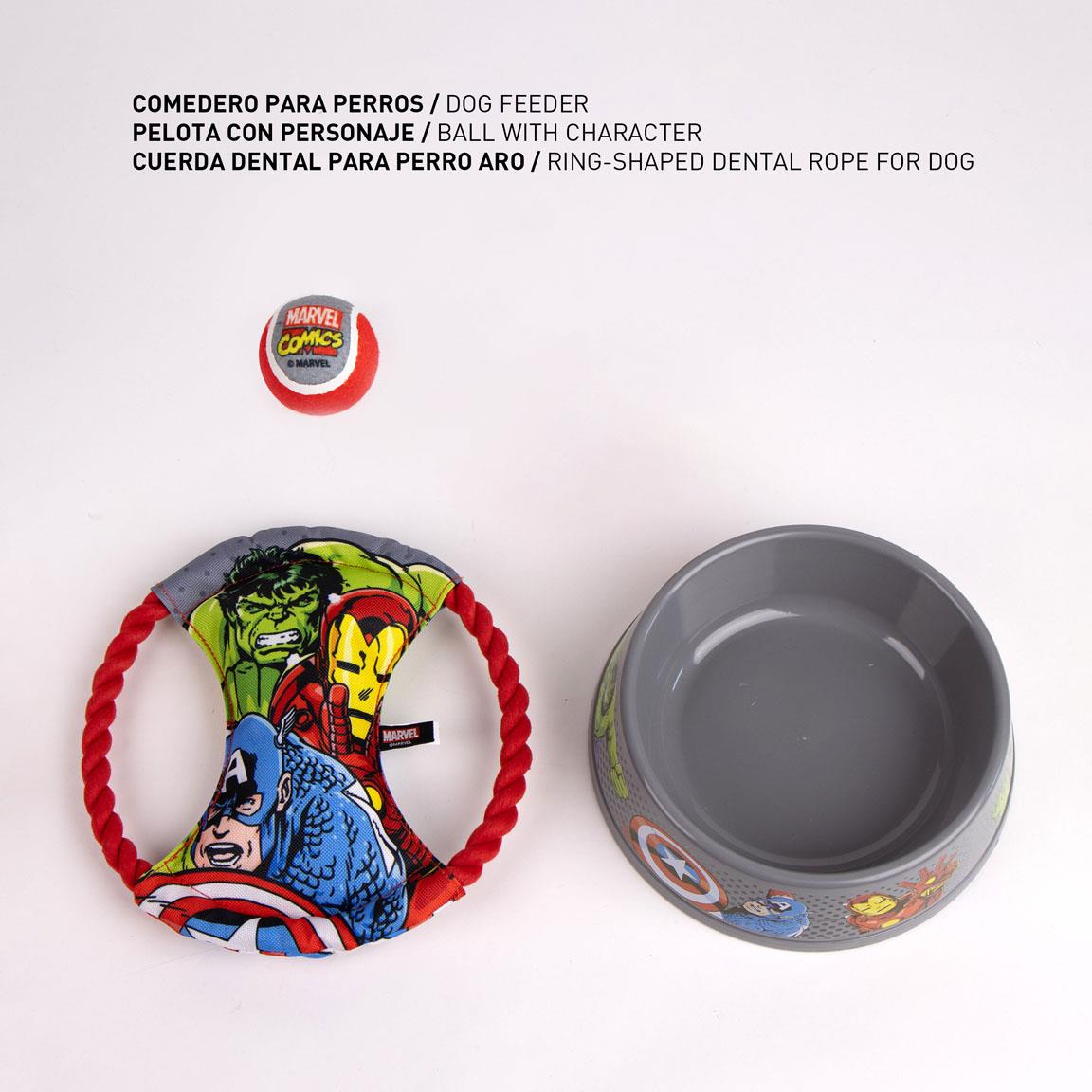 SET PARA MASCOTAS JUGUETE MARVEL - Imagen 2