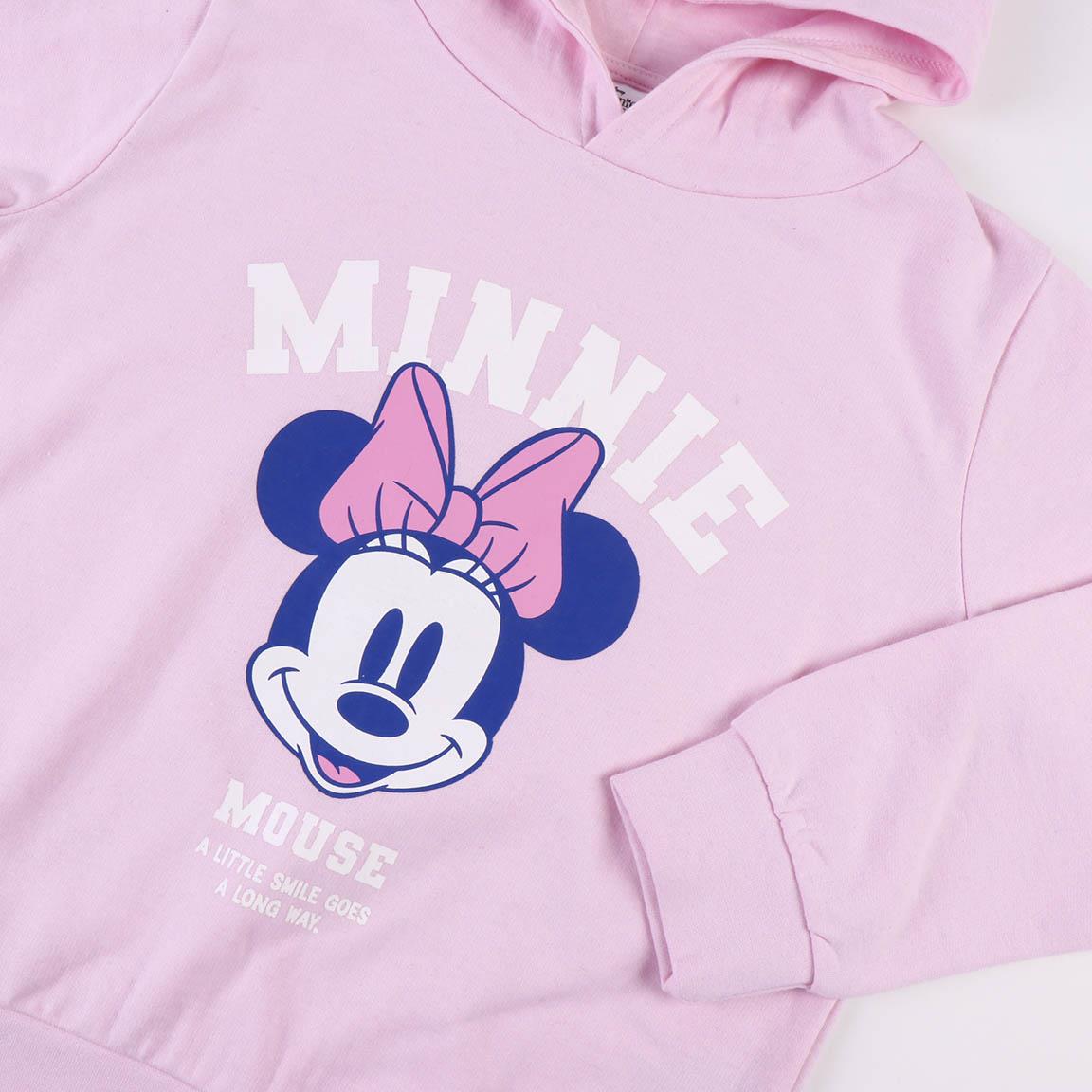SUDADERA CON CAPUCHA COTTON BRUSHED MINNIE - Imagen 3