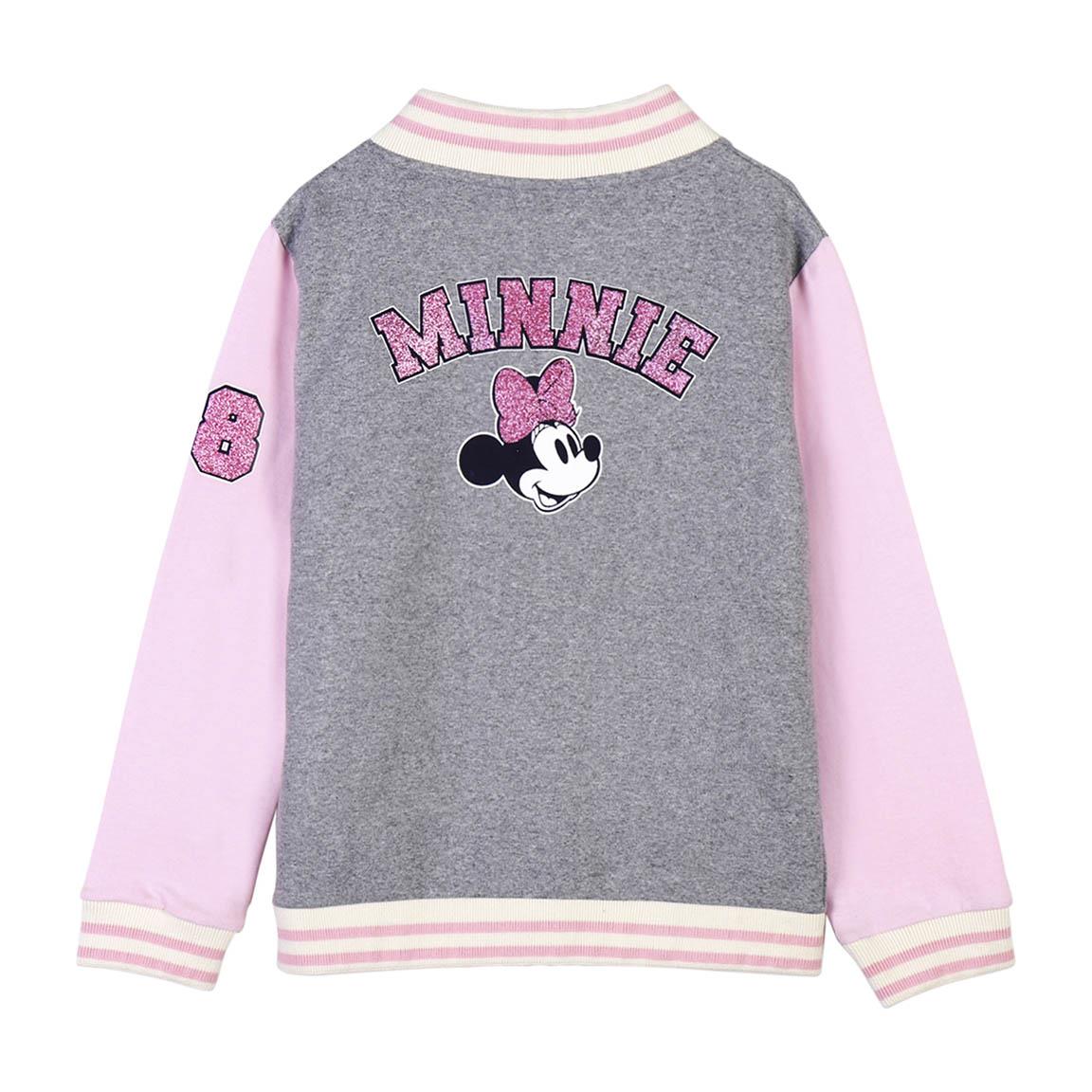 SUDADERA CON CREMALLERA COTTON BRUSHED MINNIE - Imagen 2