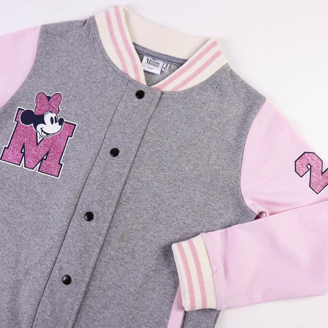 SUDADERA CON CREMALLERA COTTON BRUSHED MINNIE - Imagen 3