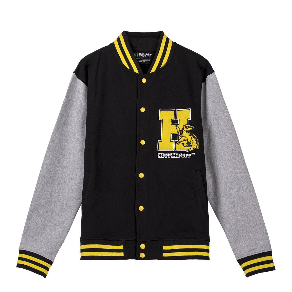 SUDADERA CON CREMALLERA COTTON BRUSHED HARRY POTTER HUFFLEPUFF - Imagen 1
