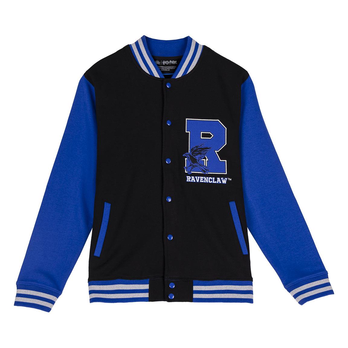 SUDADERA CON CREMALLERA COTTON BRUSHED HARRY POTTER RAVENCLAW - Imagen 1
