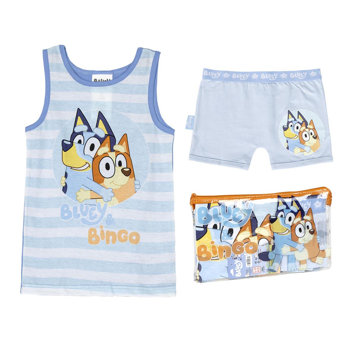 PIJAMA TIRANTES SINGLE JERSEY NECESER BLUEY - Imagen 1
