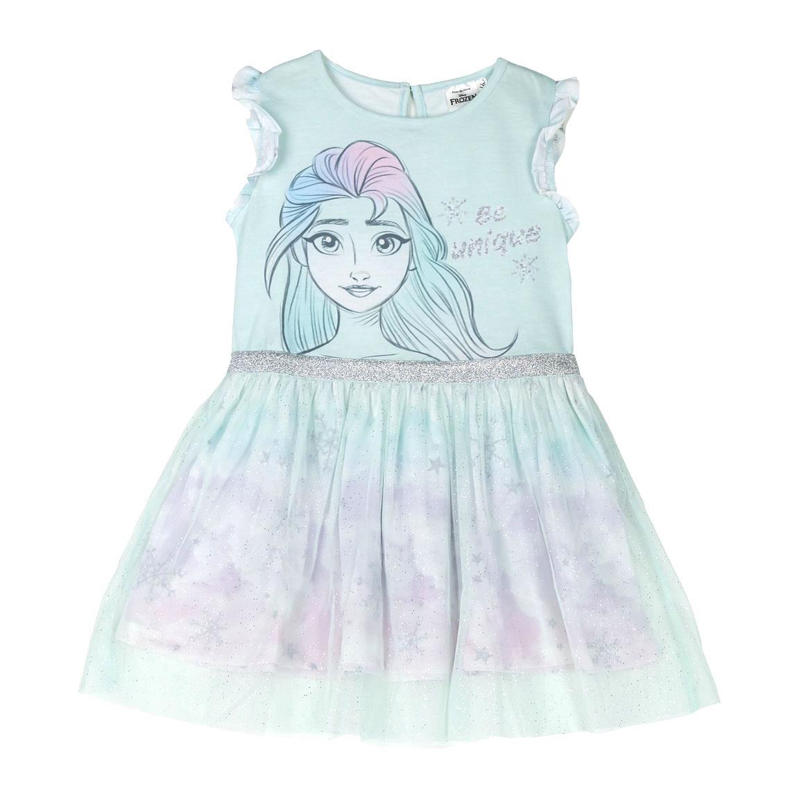 VESTIDO SINGLE JERSEY FANTASIA FROZEN - Imagen 1