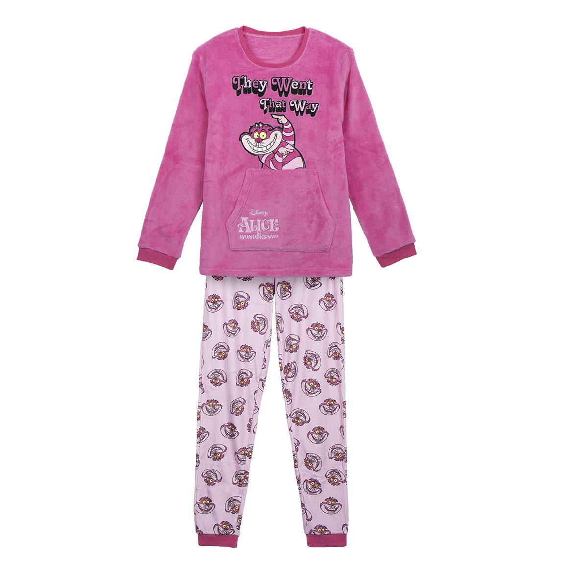 PIJAMA LARGO CORAL FLEECE DISNEY ALICIA - Imagen 1