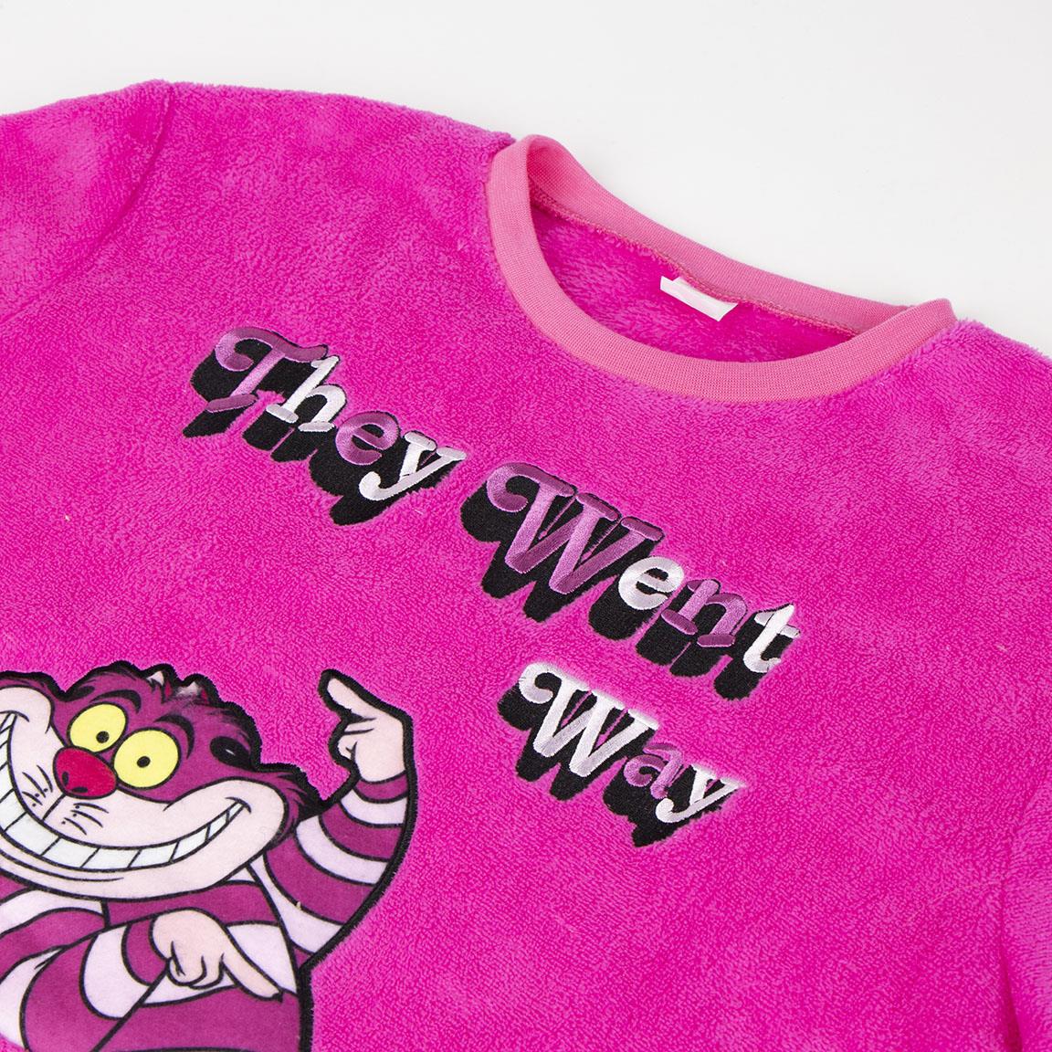 PIJAMA LARGO CORAL FLEECE DISNEY ALICIA - Imagen 3