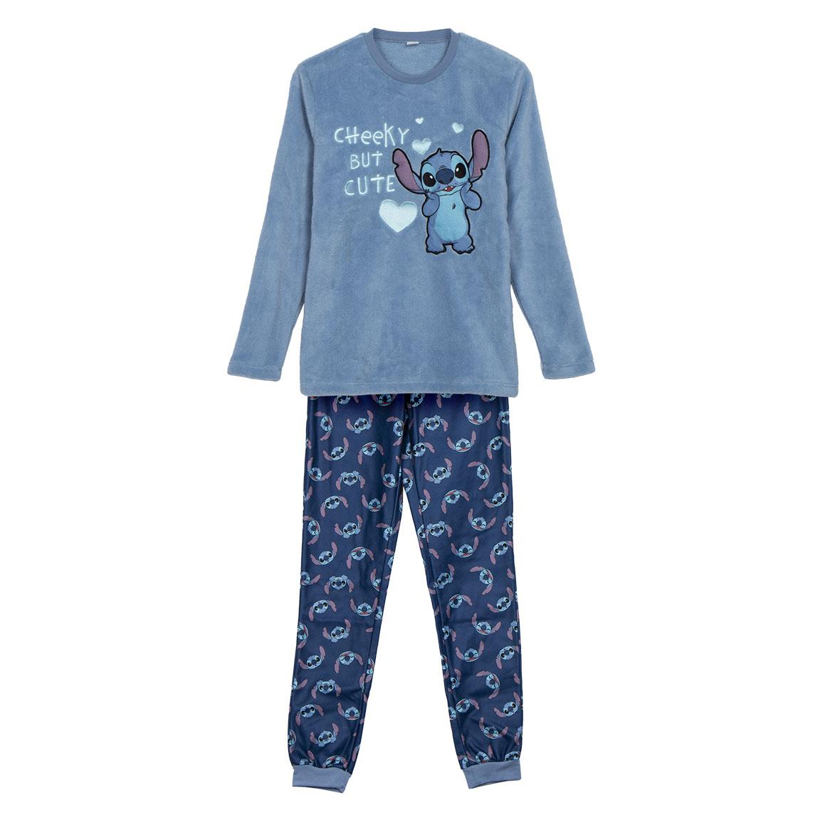 PIJAMA LARGO CORAL FLEECE STITCH - Imagen 1