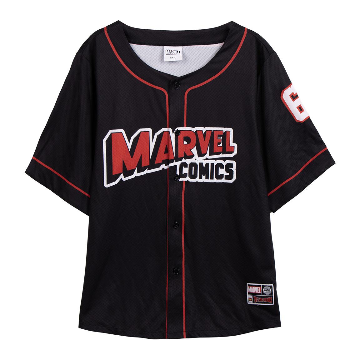 CAMISETA CORTA BASEBALL MARVEL - Imagen 1