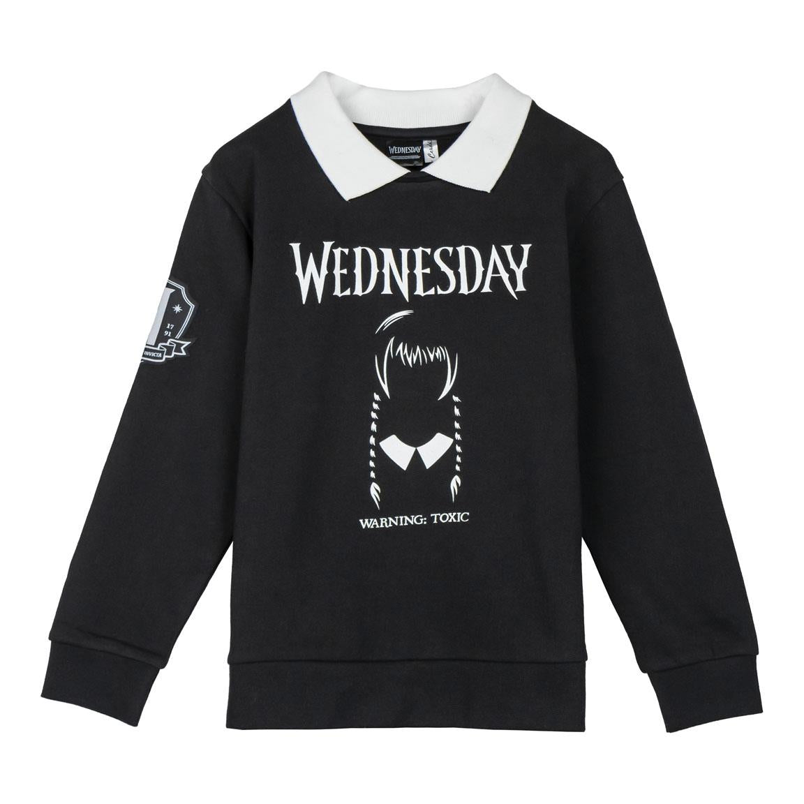 SUDADERA COTTON BRUSHED WEDNESDAY - Imagen 1