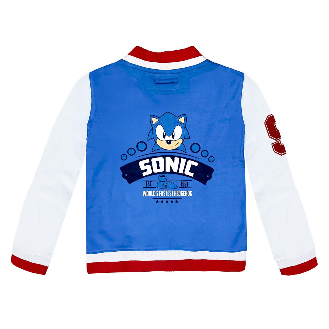 CHAQUETA COTTON BRUSHED BASEBALL SONIC - Imagen 2