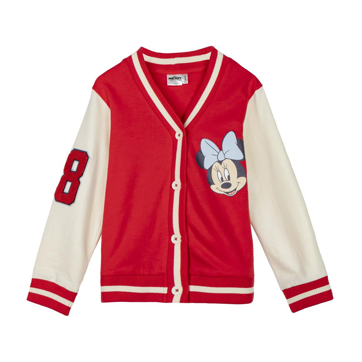 CHAQUETA COTTON BRUSHED BASEBALL MINNIE - Imagen 1
