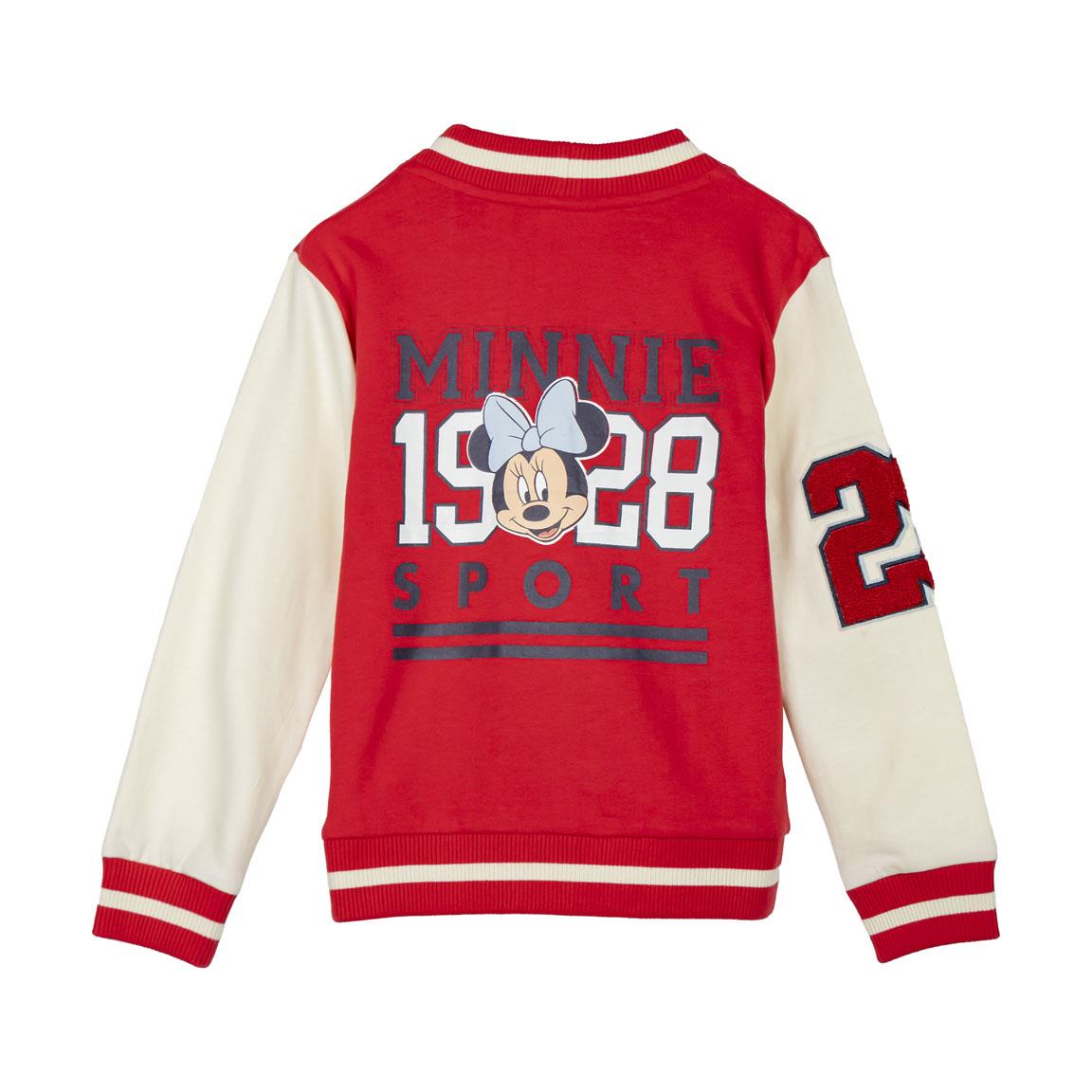CHAQUETA COTTON BRUSHED BASEBALL MINNIE - Imagen 2