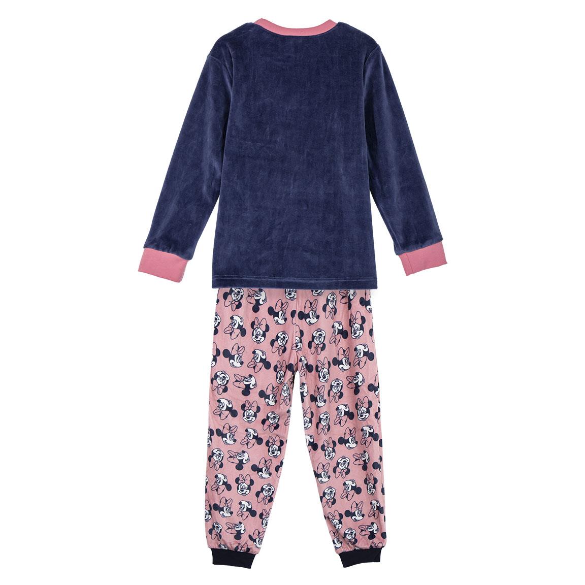 PIJAMA LARGO CORAL FLEECE APLICACIONES MINNIE - Imagen 2