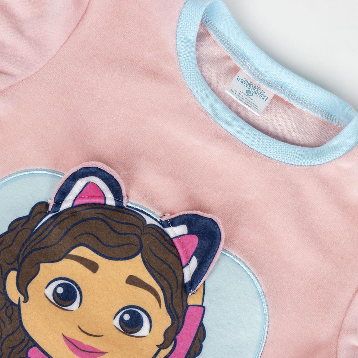 PIJAMA LARGO CORAL FLEECE APLICACIONES GABBY´S DOLLHOUSE - Imagen 3
