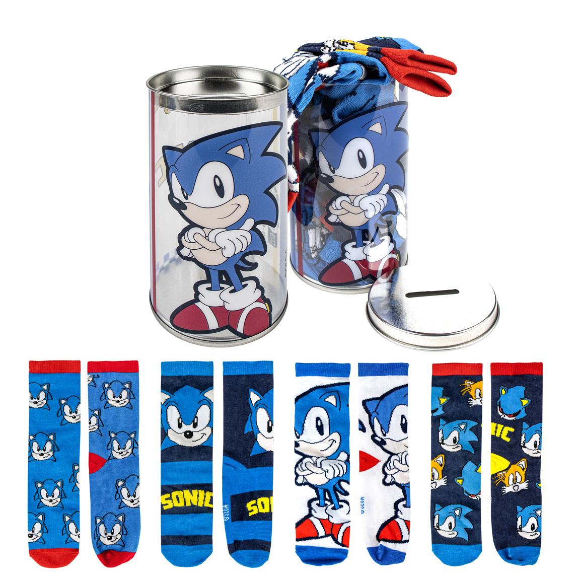 PACK CALCETINES 4 PIEZAS SONIC