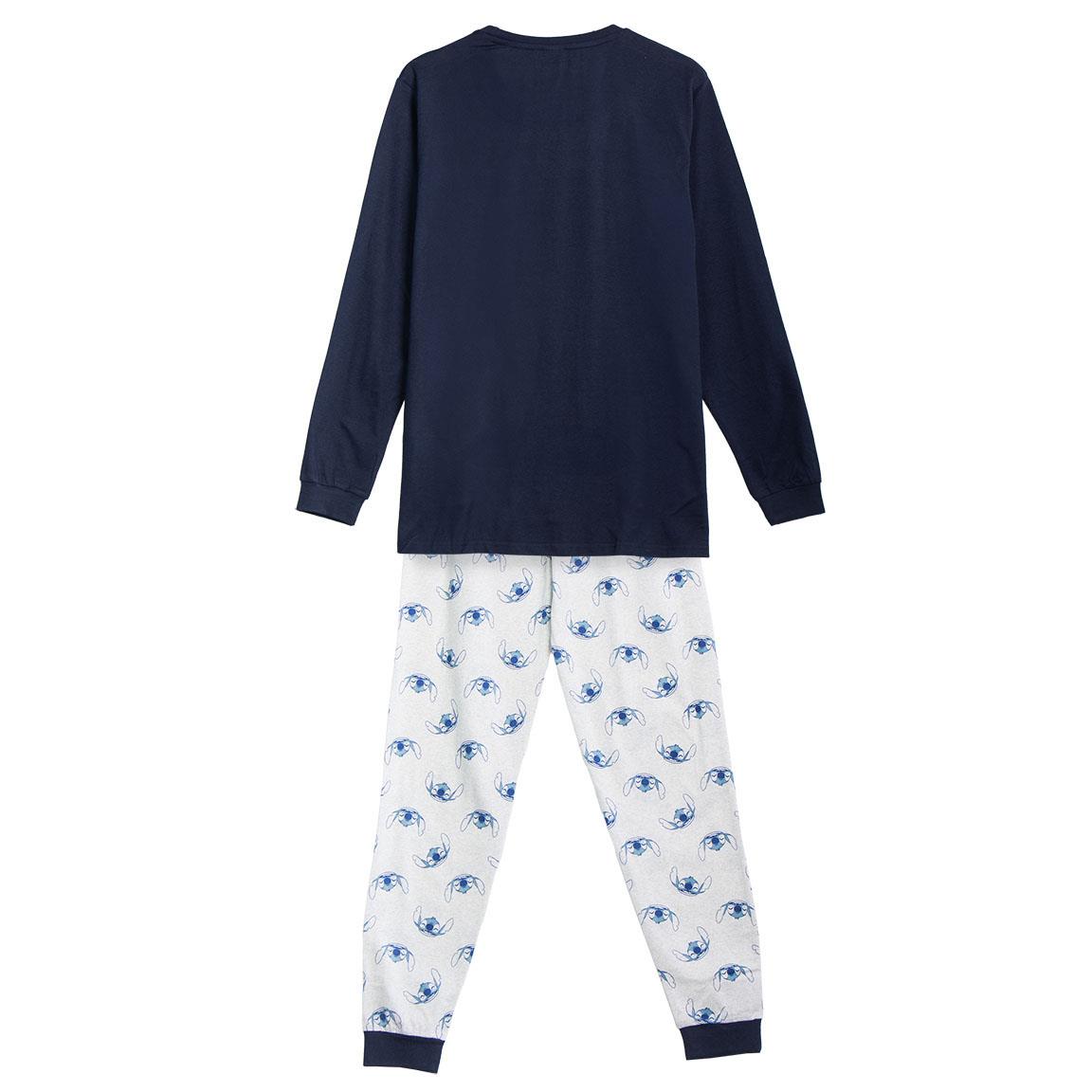 PIJAMA LARGO SINGLE JERSEY STITCH - Imagen 2