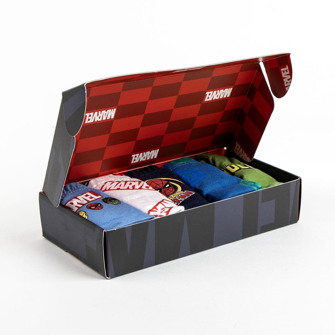 PACK CALZONCILLOS SINGLE JERSEY 5 PIEZAS MARVEL - Imagen 2