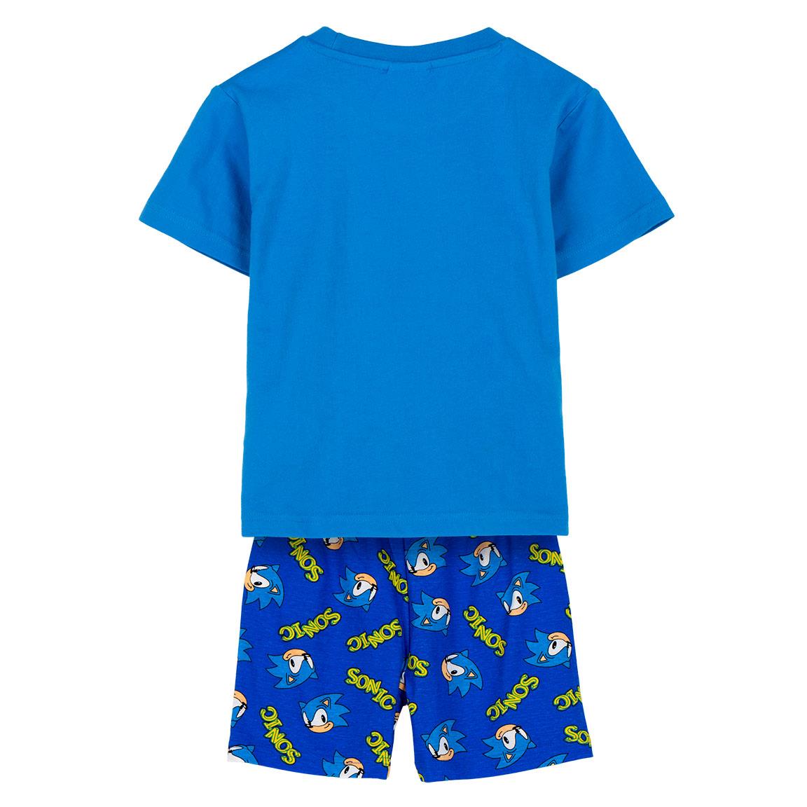 PIJAMA CORTO SINGLE JERSEY SONIC - Imagen 2