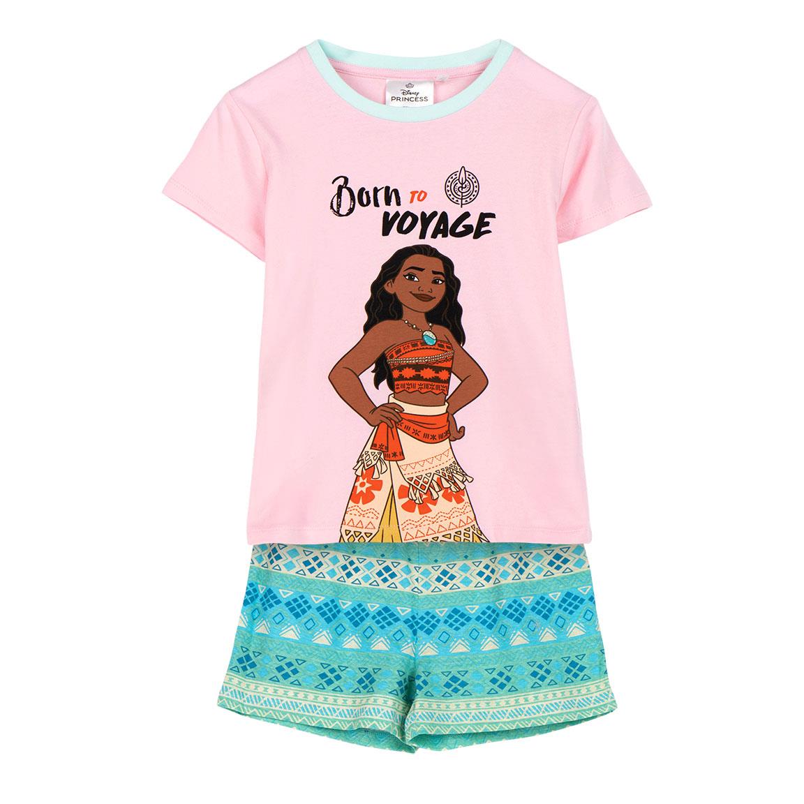 PIJAMA CORTO SINGLE JERSEY MOANA - Imagen 1
