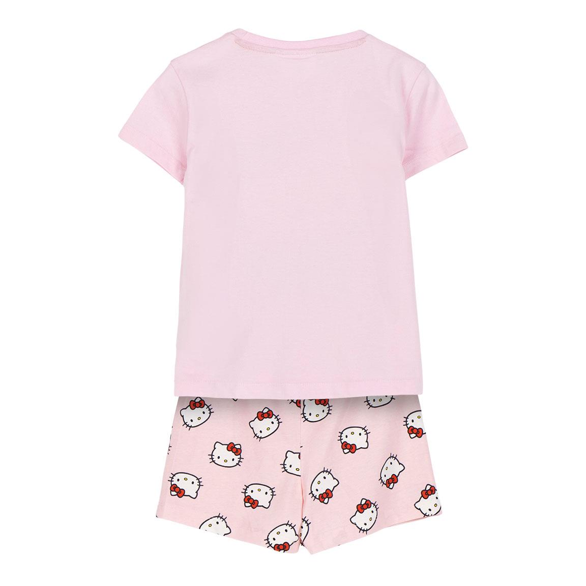 PIJAMA CORTO SINGLE JERSEY HELLO KITTY - Imagen 2