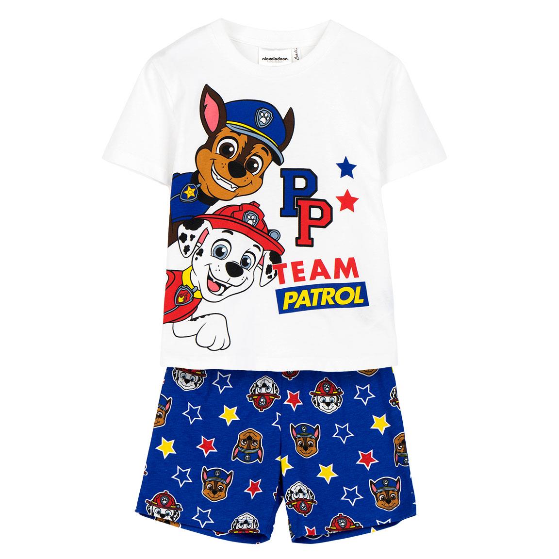 PIJAMA CORTO SINGLE JERSEY PAW PATROL - Imagen 1