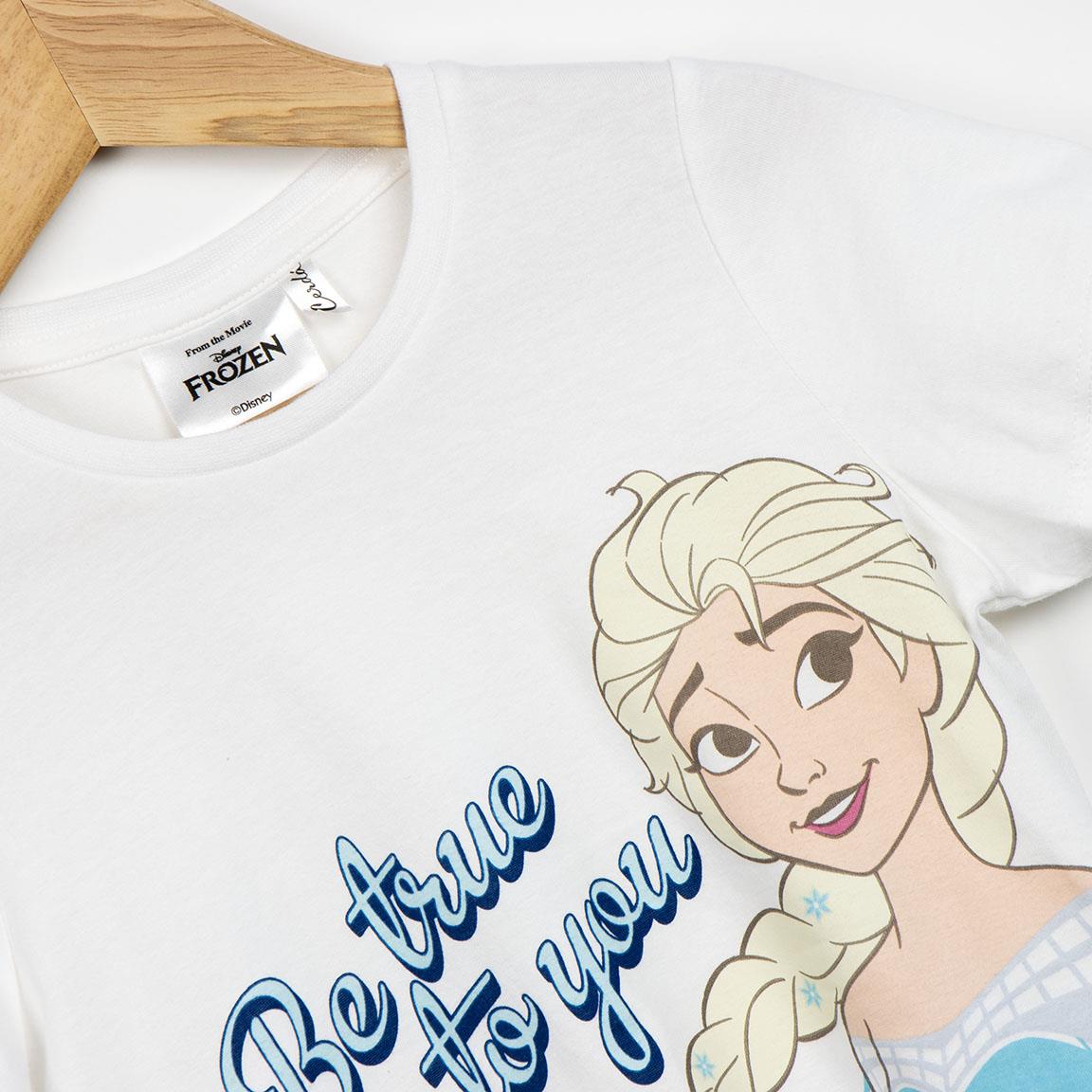 CAMISETA CORTA SINGLE JERSEY FROZEN - Imagen 3