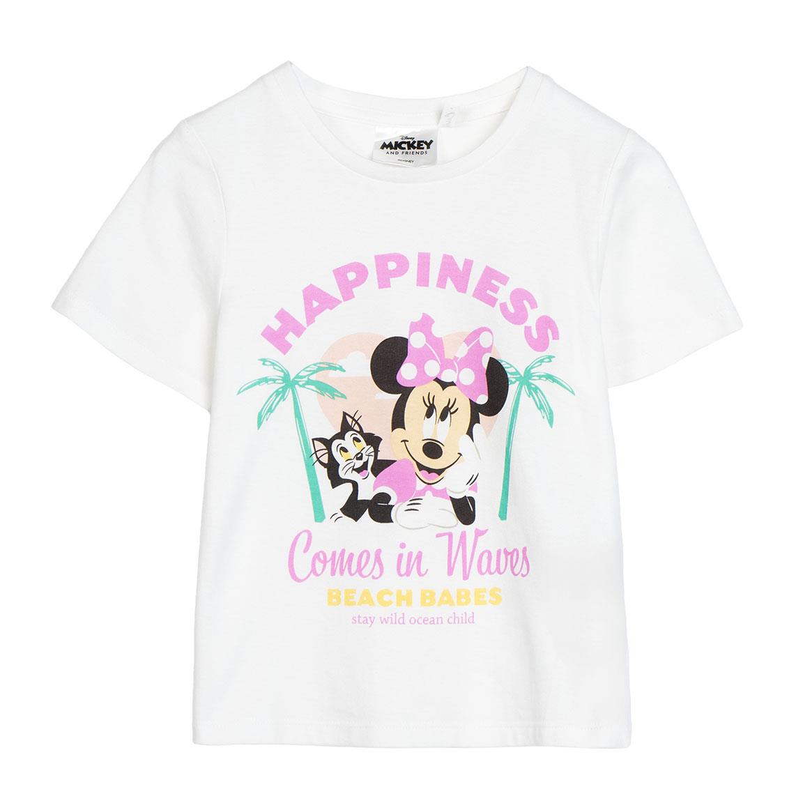 CAMISETA CORTA SINGLE JERSEY MINNIE - Imagen 1