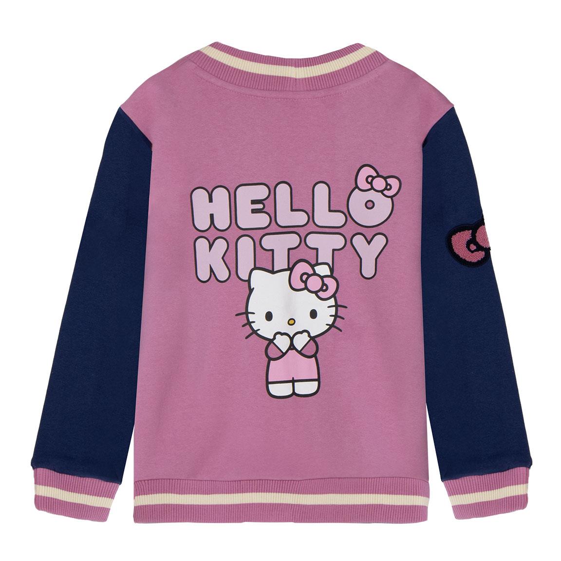 CHAQUETA COTTON BRUSHED BASEBALL HELLO KITTY - Imagen 2
