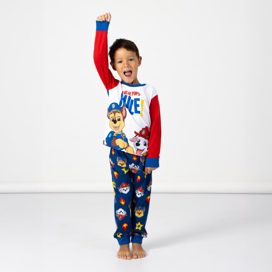 PIJAMA LARGO SINGLE JERSEY PAW PATROL